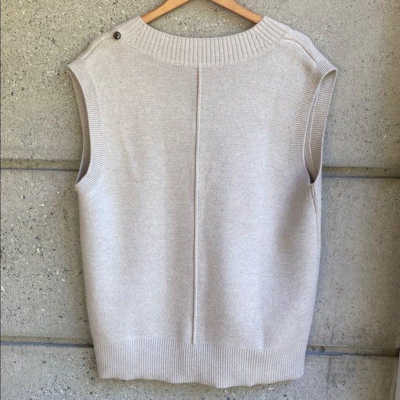100% Merino Peter Do x BR Wool sweater vest - Picture 3 of 12